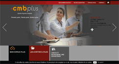 Desktop Screenshot of cmbplus.fr